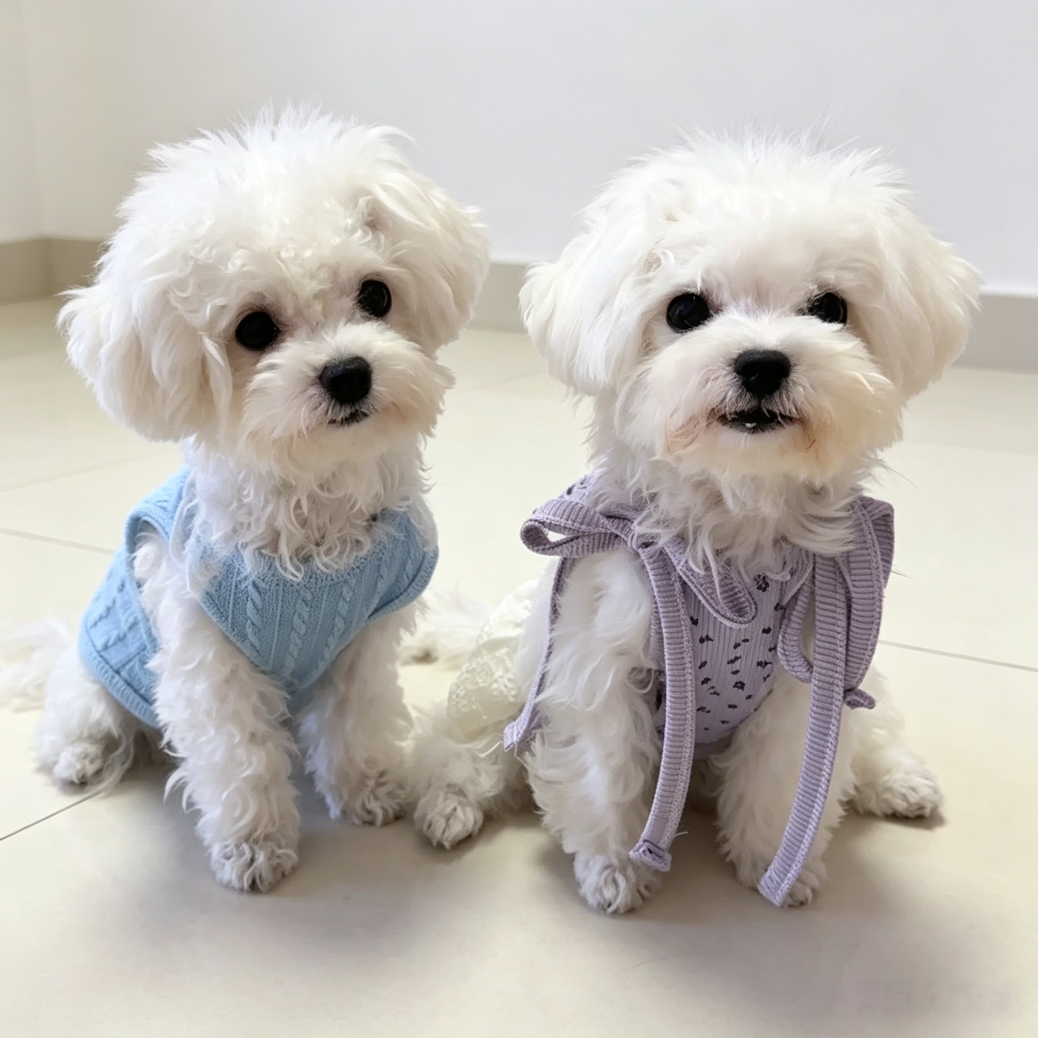 春夏防晒可牵引狗狗碎花公主裙图片