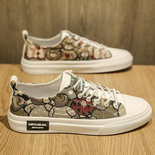 低帮板鞋布鞋小白鞋百搭