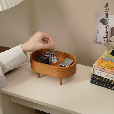 实木玄关入户钥匙收纳盒