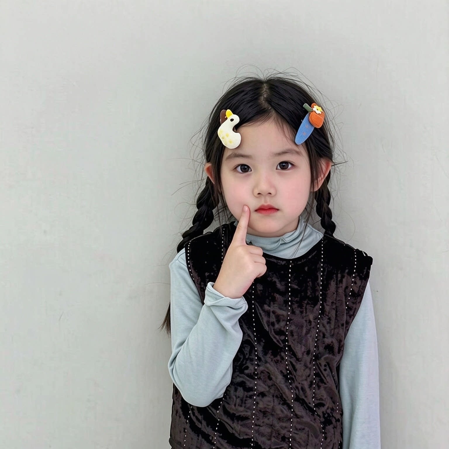 2026新款韩系卡通女童发夹
