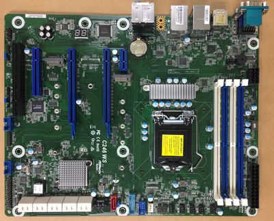 永擎 C246WS工作站板LGA1151Xeon E-2100/2200 DDR4 特价保6个月