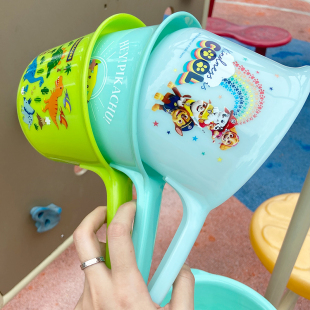 进口skater塑料恐龙皮卡丘图案婴儿儿童洗澡水舀子舀水勺 日本原装