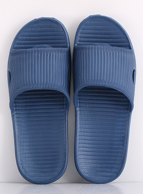 Men Indoor Home Slippers Summer Non-Slip Light Hotel Shoes