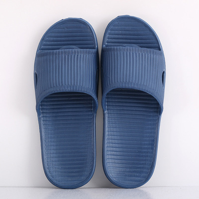 Men Indoor Home Slippers Summer Non-Slip Light Hotel Shoes