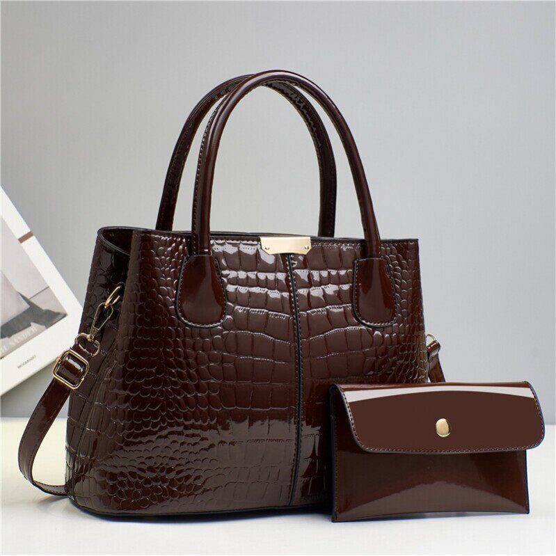New women's shoulder bag lady PU handbag新款时尚单肩手提包女