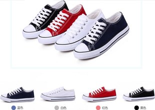 canvas shoes Large size shoes men women flat shoes 帆布鞋