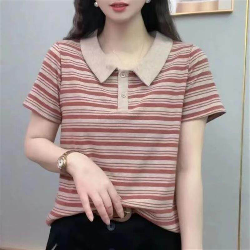 夏季新款女装短袖棉T恤小衫