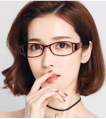 0近视眼镜时尚成品平光女款大脸
