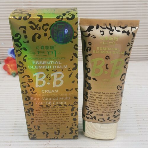 Leopard Print Herbal Extract BB Cream - Flawless Coverage