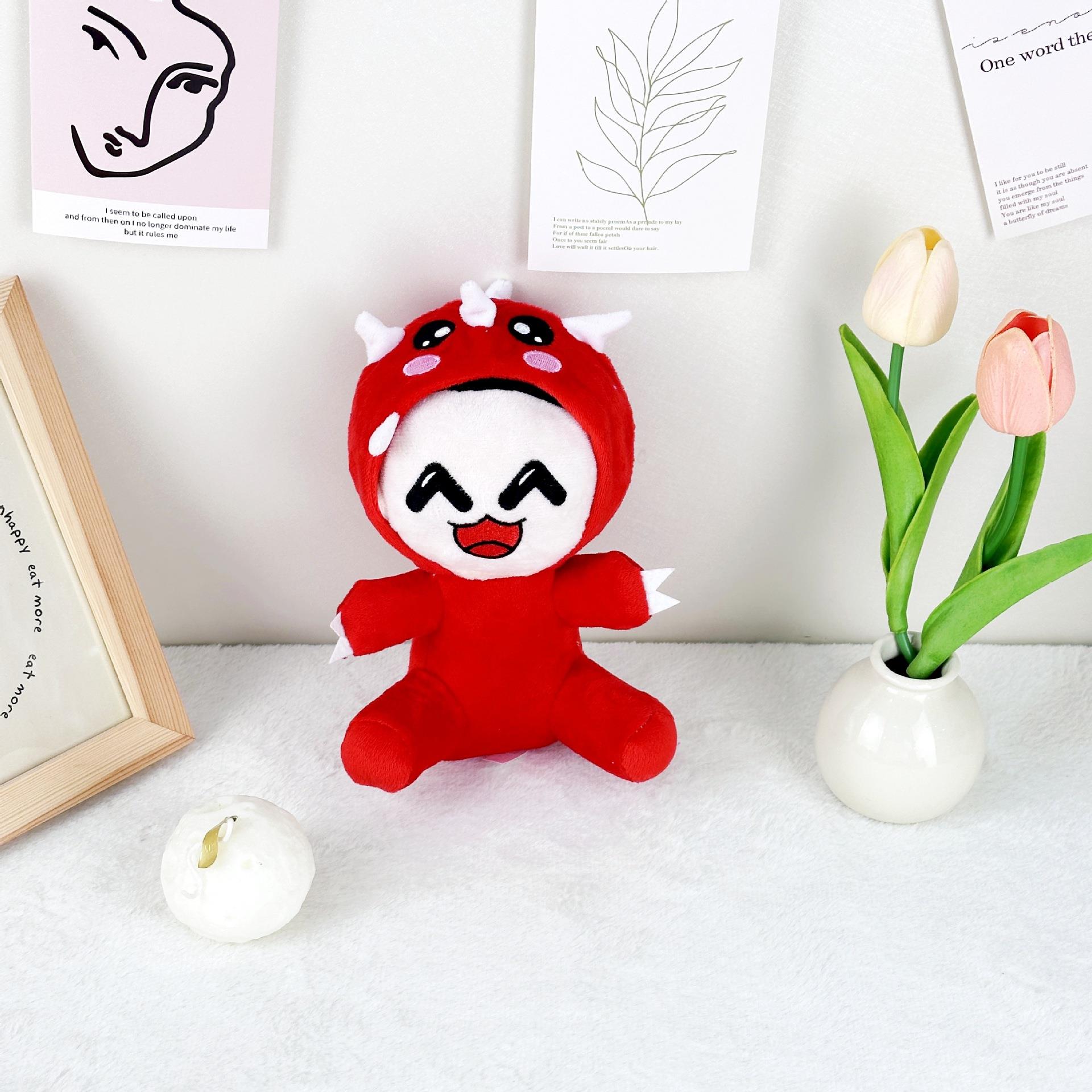 玩偶毛绒玩具公仔plush男孩带帽可爱新品跨境女孩人偶omz