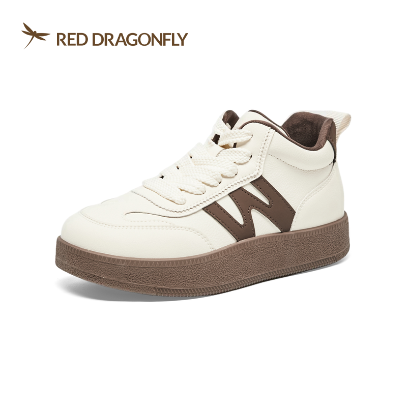 红蜻蜓2025秋冬女式板鞋休闲BD62007561B厚底BD62007561H运动透气