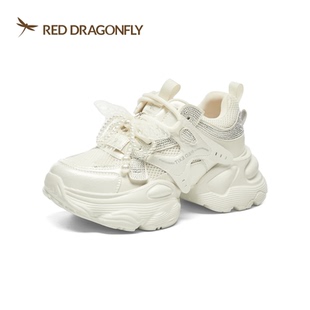 红蜻蜓2025秋冬女士老爹鞋休闲BD62004801运动串珠BD62004802厚底