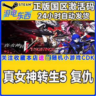 steam正版游戏 真女神转生5 复仇 Ⅴ Vengeance 国区激活码CDK