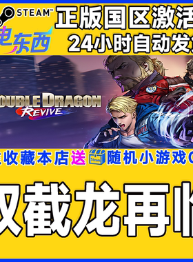 steam正版游戏 双截龙再临 Double Dragon Revive 国区激活码CDK