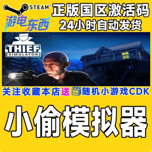 steam正版游戏 小偷模拟器 Thief Simulator 国区激活码CDK现货