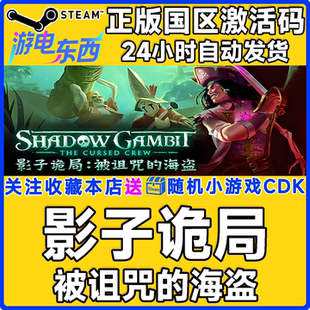 steam正版游戏 影子诡局:被诅咒的海盗 国区激活码CDK