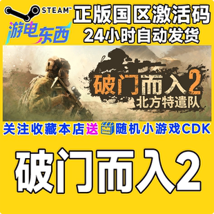 steam正版游戏 破门而入2 北方特遣队Door Kickers 2 国区CDK现货