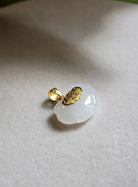 古典宫廷风如意锁吊坠项链项坠