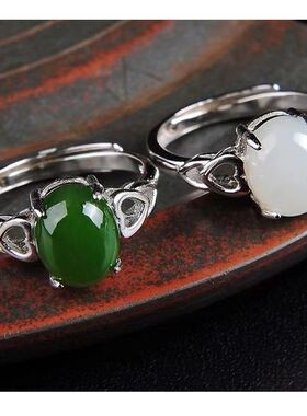 复古气质个性时尚小众设计开口戒