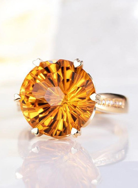 高端轻奢小众奢华优雅银开口戒指