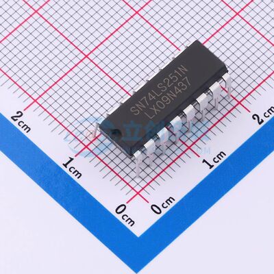 SN74LS251N(LX) DIP-16 信号开关/编解码器/多路复用器