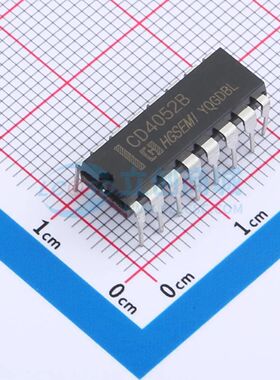 CD4052BE DIP-16 模拟开关/多路复用器