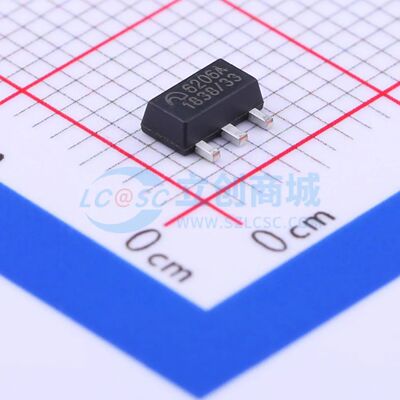 ME6206A33PG SOT-89-3 线性稳压器(LDO)
