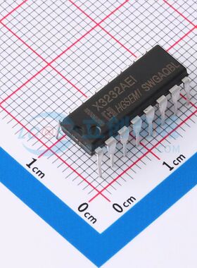 HGX3232AEIN DIP-16 RS232芯片