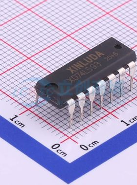 XD74LS93 DIP-14 计数器/分频器