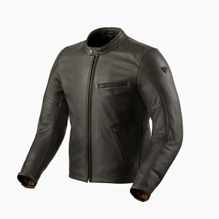 现货REVIT Jacket Rino摩托车四季防水防摔骑行服 男真皮夹克街头