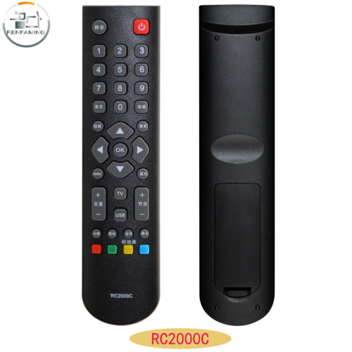 晨宇遥控器适用于TCL王牌电视机RC2000C RC2000C02 RC2000C11