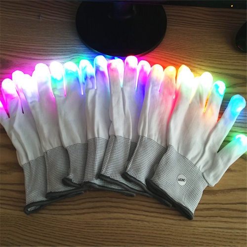led发光手套表演手指舞