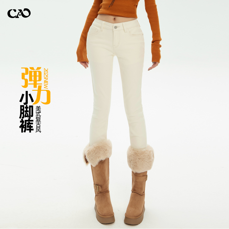 小脚牛仔裤女修身提臀显瘦铅笔裤