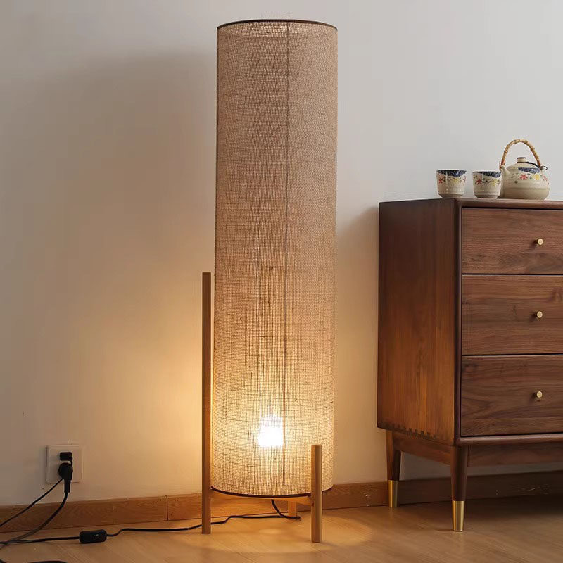 侘寂风落地灯装饰禅意艺术装饰客厅卧室书房民宿角落氛围落地灯