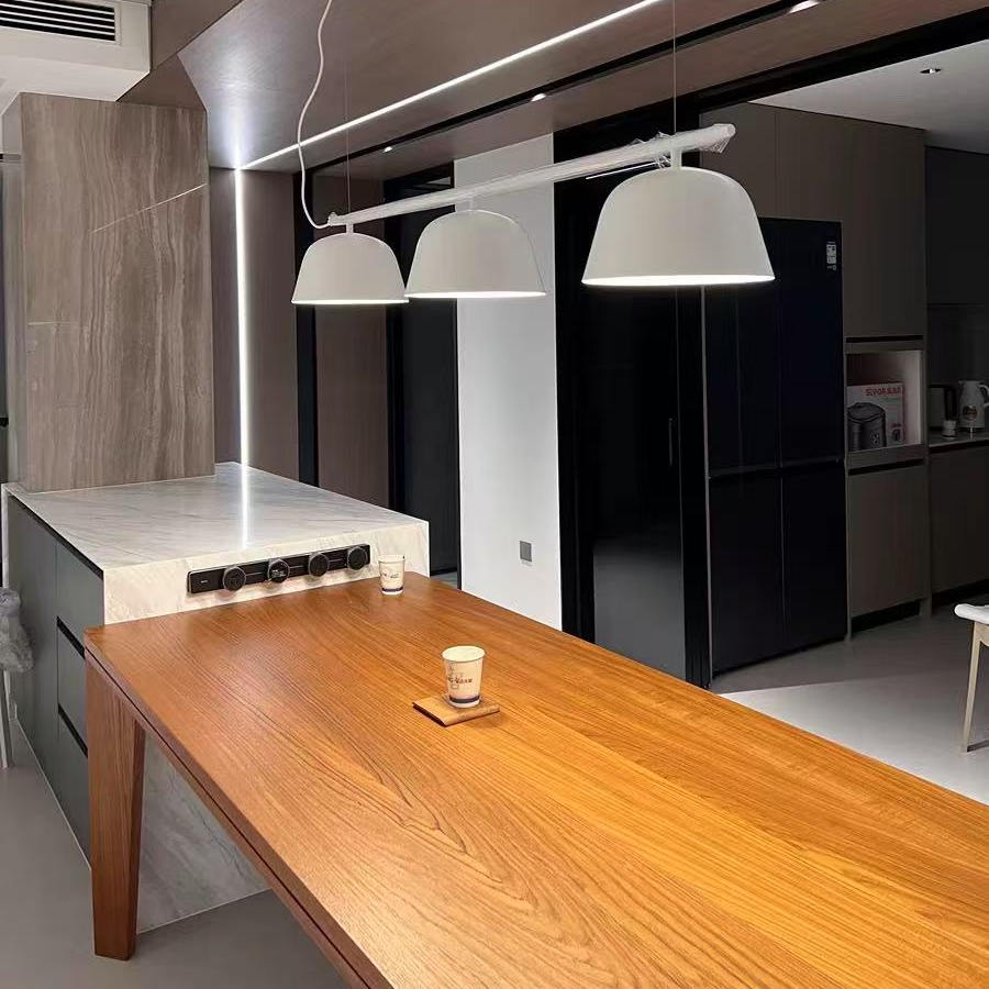 现代简约餐厅吊灯创意艺术长条