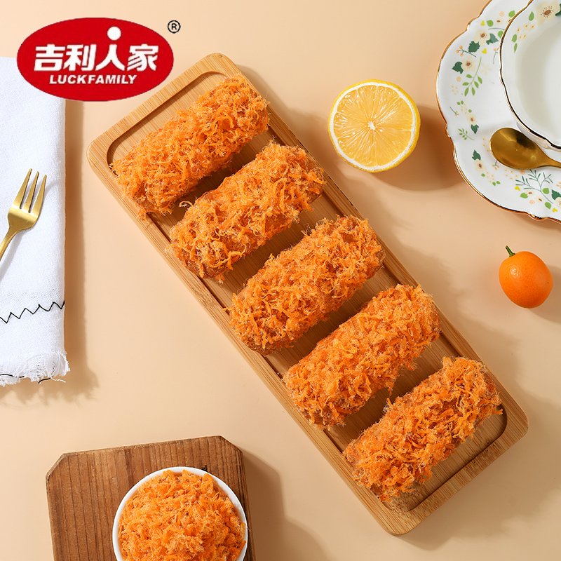 吉利人家老式肉松棒早餐网红速食面包学生一整箱肉丝追剧小零食