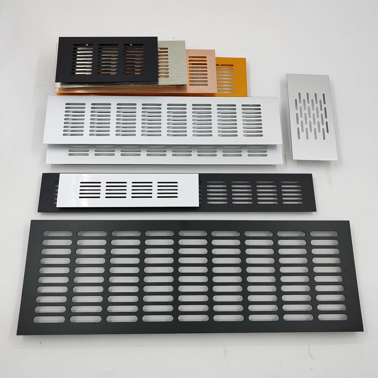 铝合金透气网通风散热格栅长方形