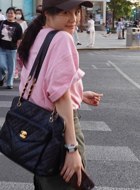 cmeter 后背劈缝 日系竹节棉水洗磨破淡粉色休闲宽松简约T恤