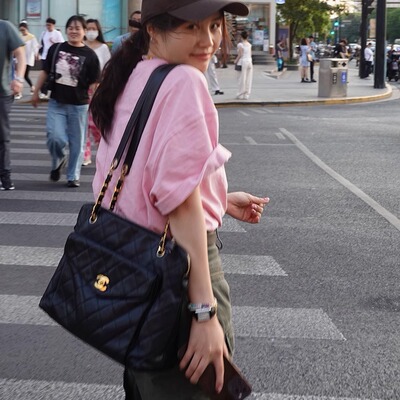 cmeter 后背劈缝 日系竹节棉水洗磨破淡粉色休闲宽松简约T恤