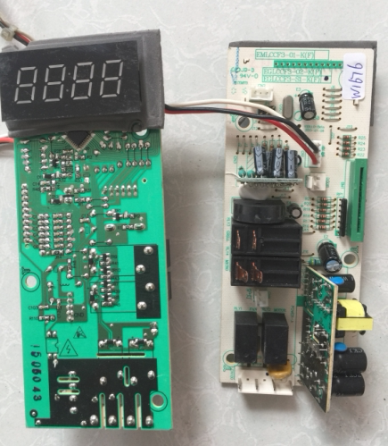 拆机美的微波炉M3-L233CEV923MA2-NAH主板电源板EGLCCF3-S1-K(F)