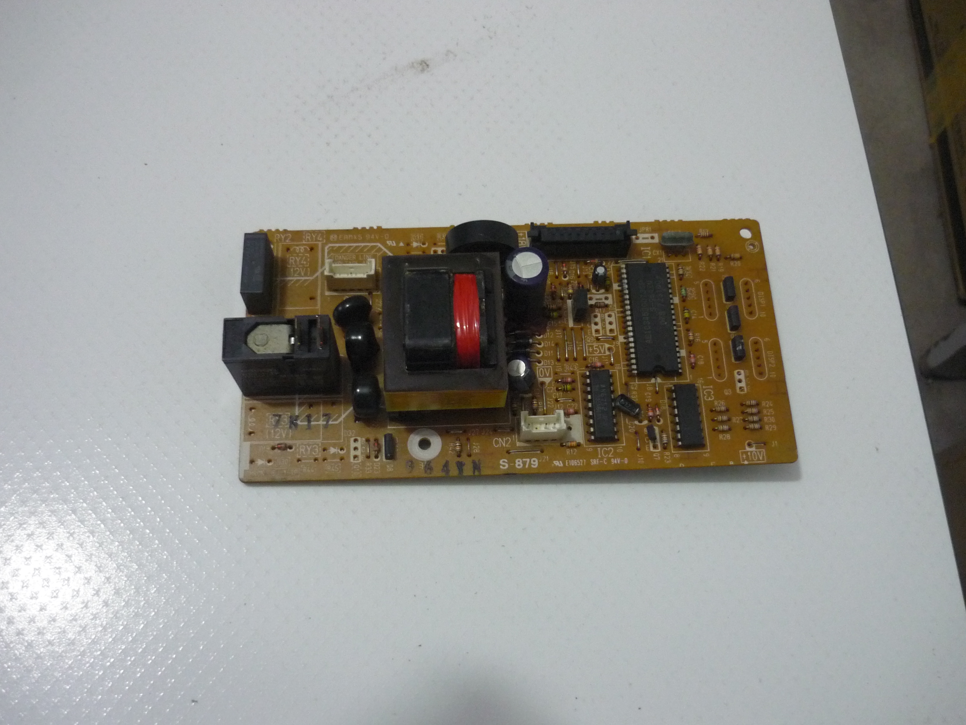 松下变频微波炉NN-S547WFS配件电脑板显示电子电路线路主板