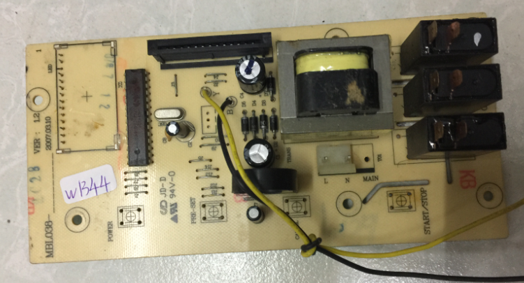 原厂拆机格兰仕微波炉电脑板MBL038-LC28 G80D23ESP-DH