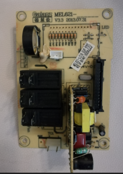 适用MEL621-LC18 G80F23CN1L-SD(S0)格兰仕微波炉光波电脑板配件
