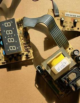 拆机微波炉8231 280 09992电脑主板控制SMC-2002RM 4619-64019211