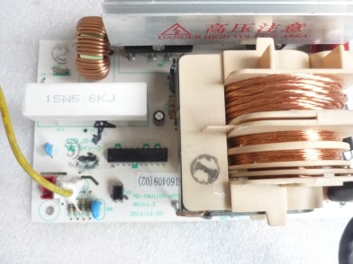 美的微波炉EV025LC7-NR配件变频板电源高压升压变频板变频电源板图片