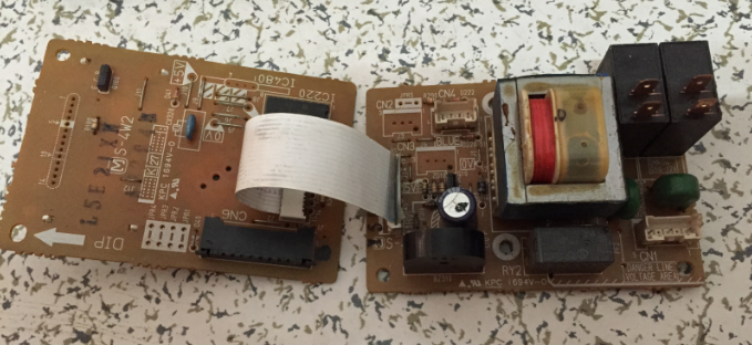 原装NN-S551WFS松下S-4W2微波炉电脑板F65554U01AP F62604W21AP