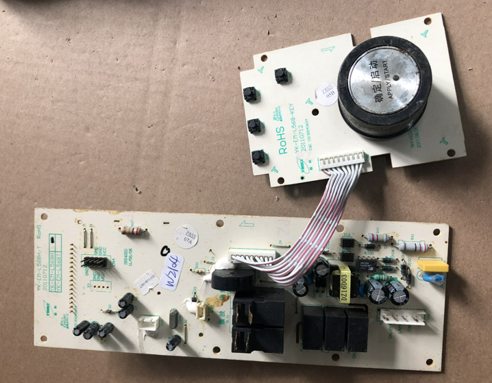 拆机原装微波炉电脑板 YK-EM-L568H 按键板 YK-EM-L568-KEY