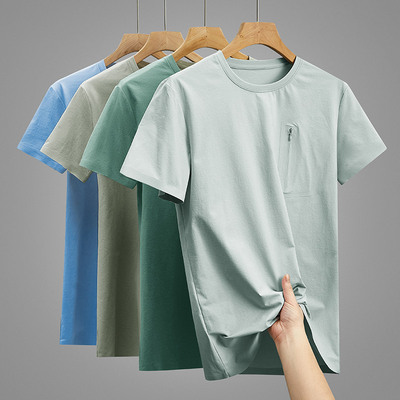 【CC家CC】 B 7A级抗菌！速干运动圆领短袖T恤 F387 男装 H590