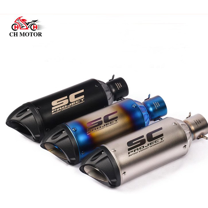 适用于摩托车R25 R3川崎ninja250 300 400 CB190ss改装SC排气管