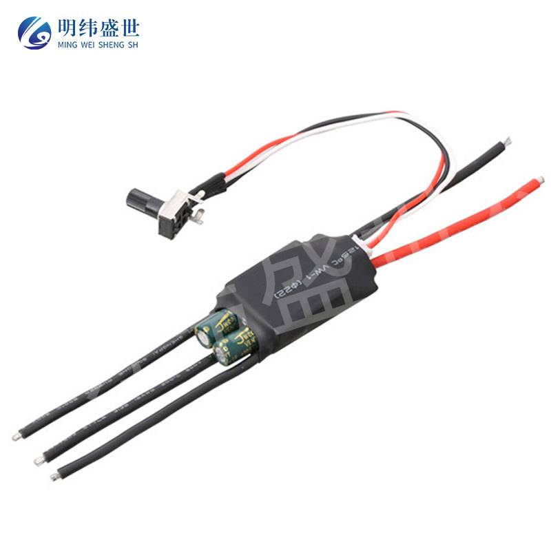 DC7-24V 200W BLDC三相直流无刷无霍尔驱动器 带电位器马达驱动板